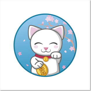 Maneki neko Posters and Art